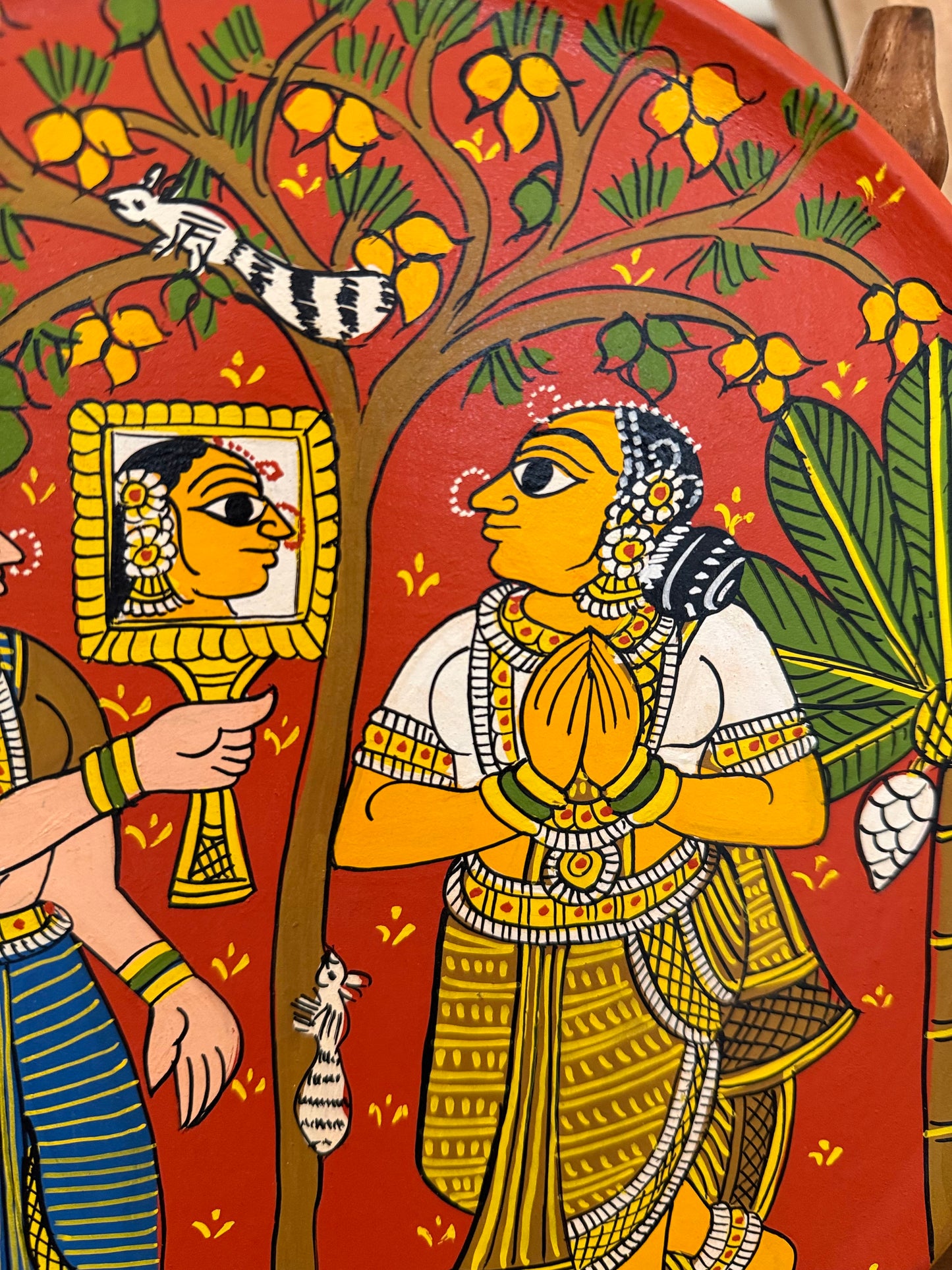 Wall Plate - Cherial - Women & Mirror