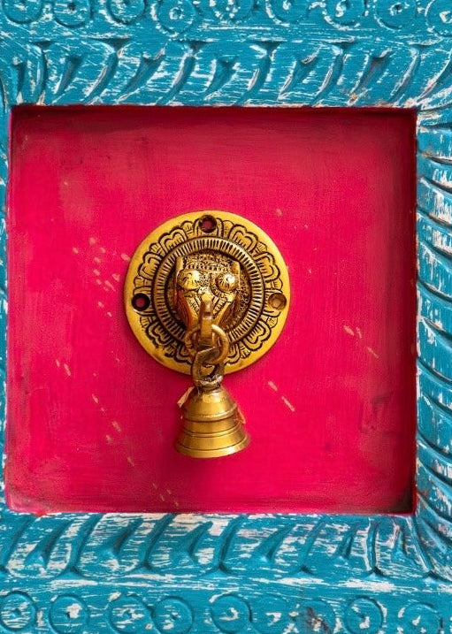 Gulabi Frame with Brass Element