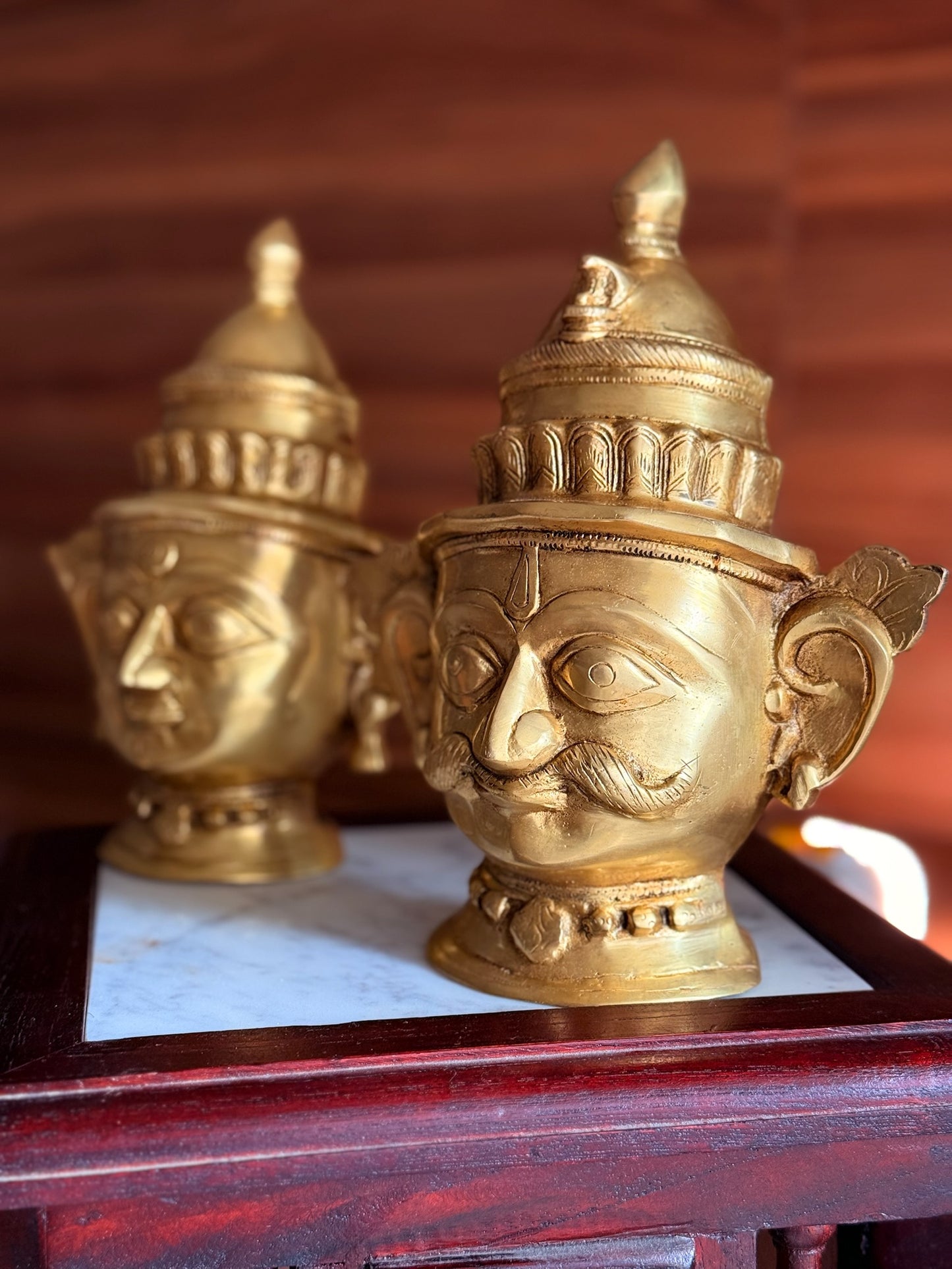 Siva & Gauri Mukhalingam – Brass Tabletop Decor