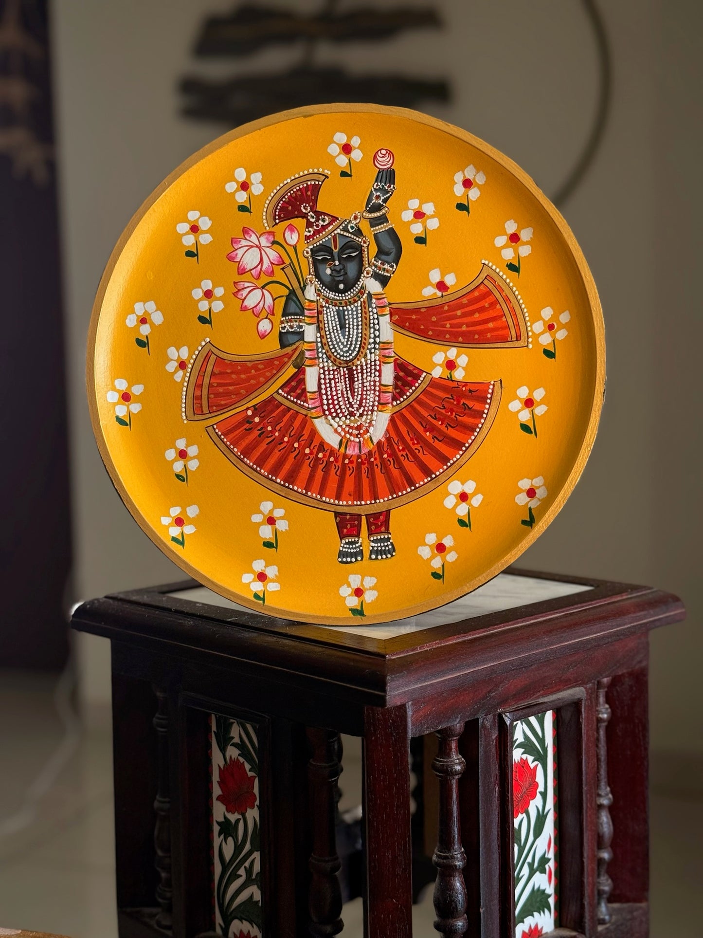 Wall Plate - Pichwai Style