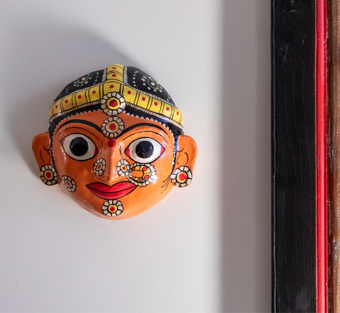 Pair of Cherial Masks - Orange