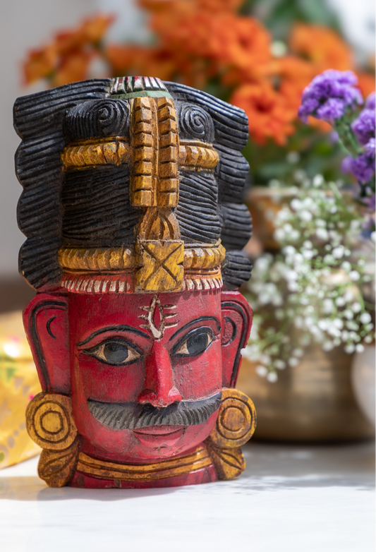 Hand Carved - Wooden Mask