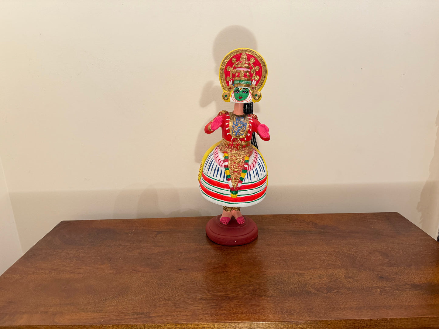 Kondapalli Doll - Adorned in a Wooden Window Shelf
