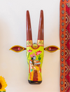 Hand Painted Cow Head - 18