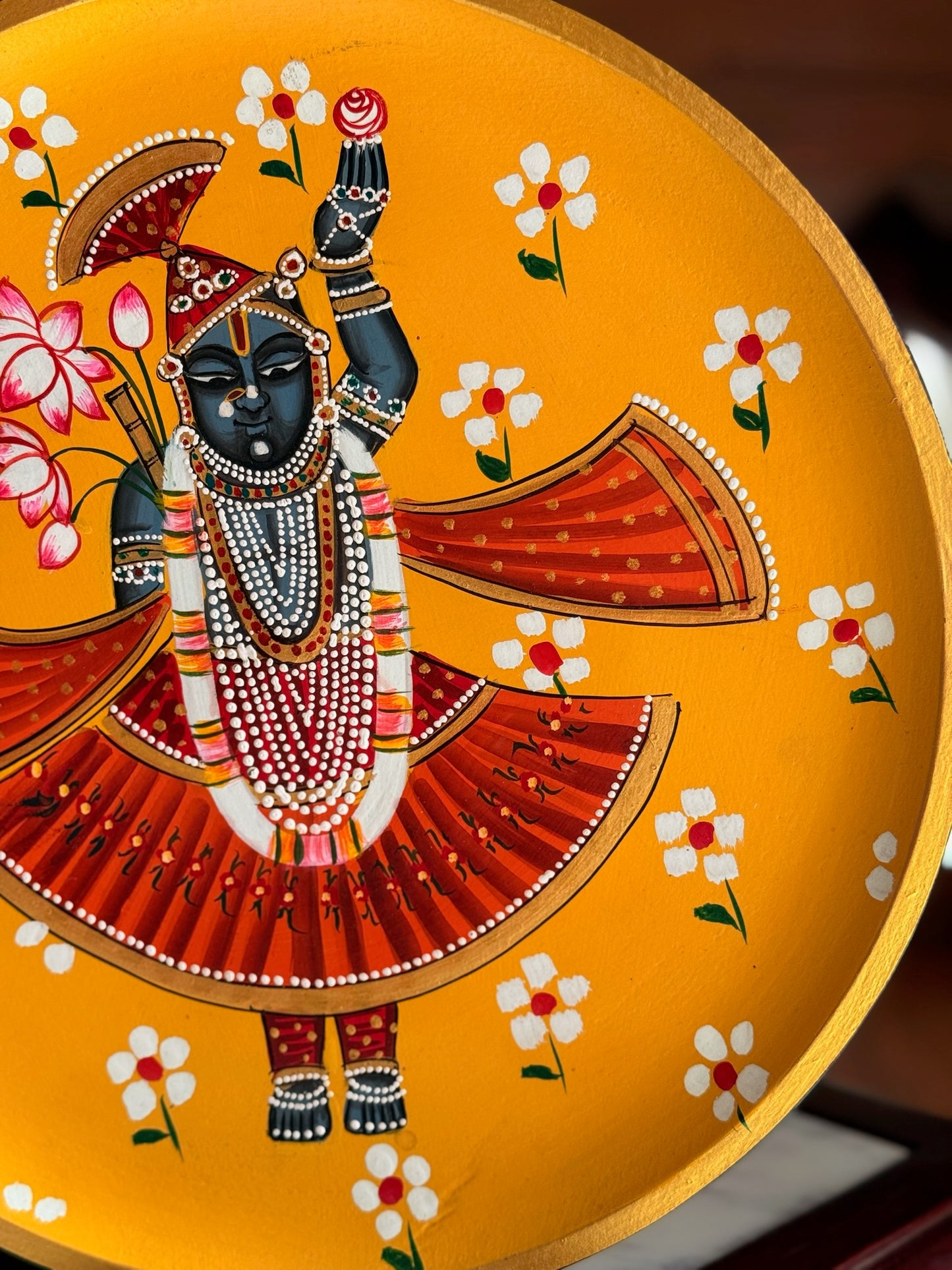 Wall Plate - Pichwai Style