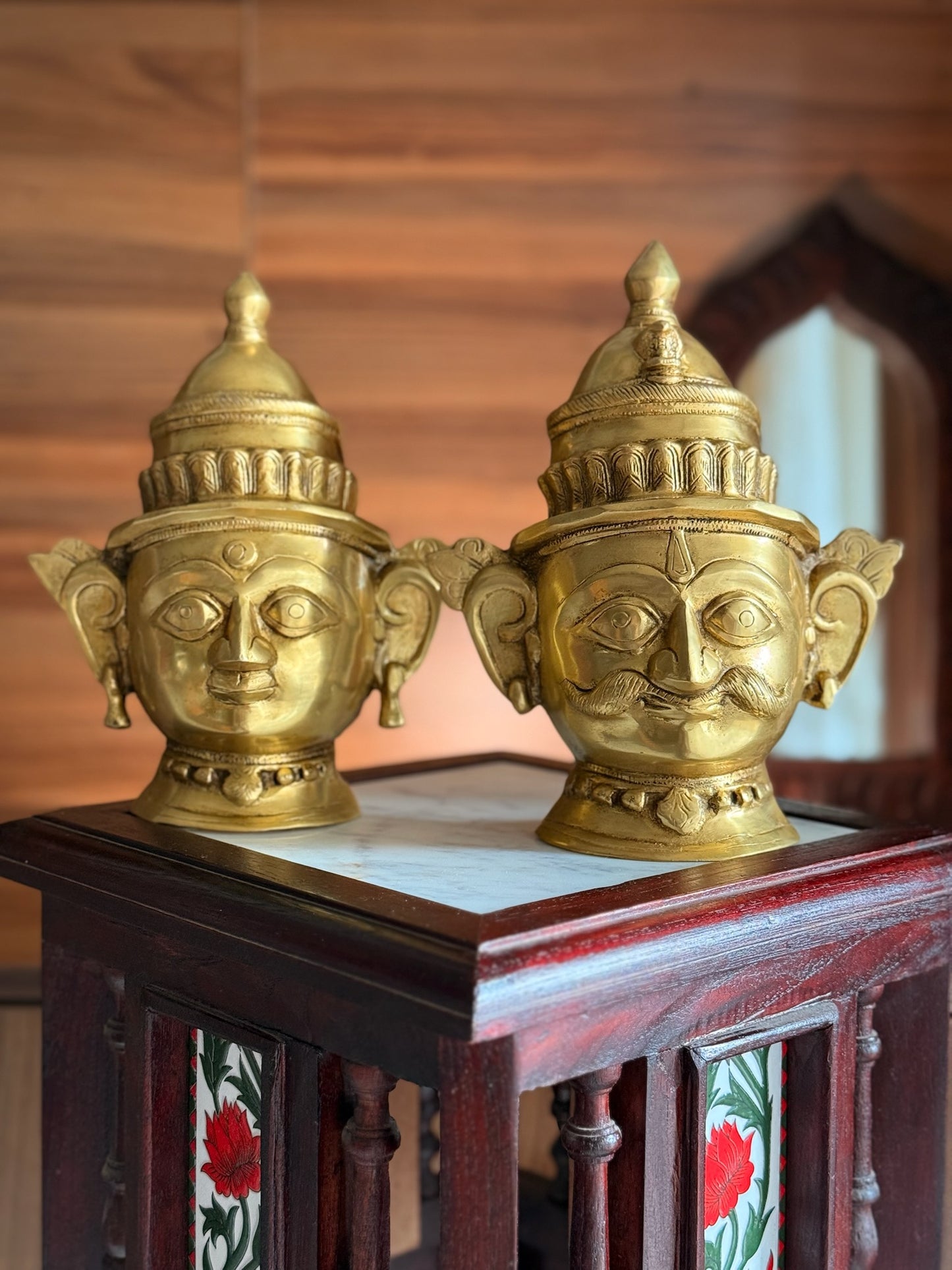 Siva & Gauri Mukhalingam – Brass Tabletop Decor