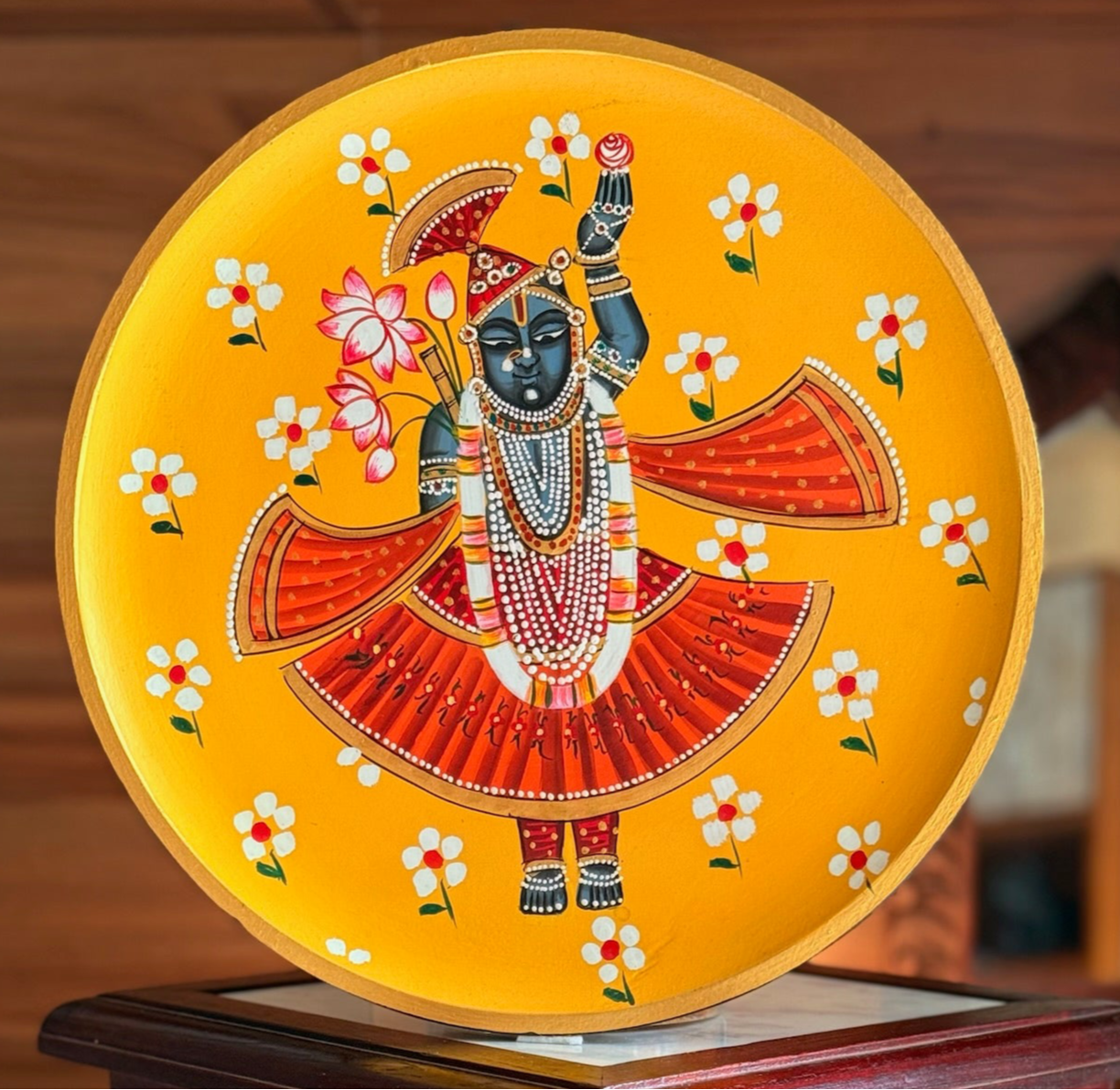 Wall Plate - Pichwai Style