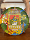 Cherial Wall Plate - Woman in Chariot