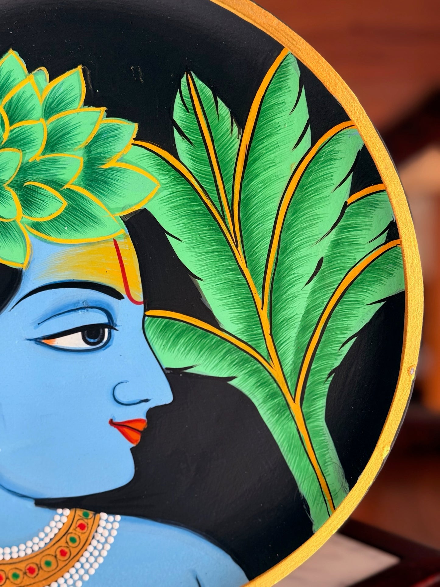 Hand-Painted Wall Plate