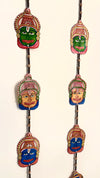 Tholu Bommalu - Kathakali - String Wall Hangings - Set of 2