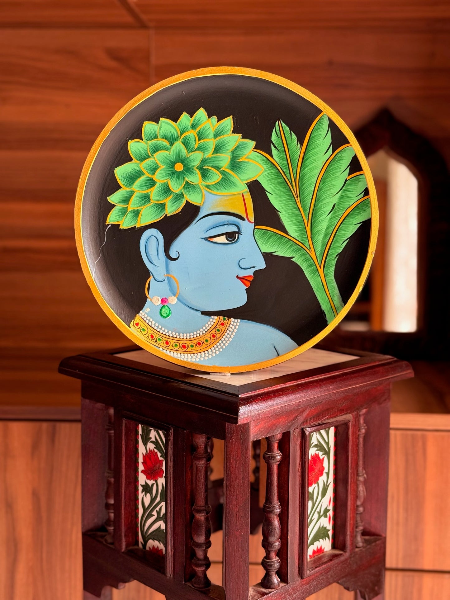 Hand-Painted Wall Plate