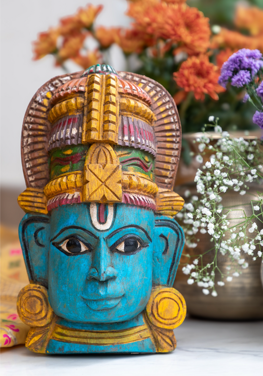 Hand Carved - Wooden Mask