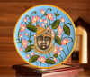 Wall Plate - Pichwai Style Krishna
