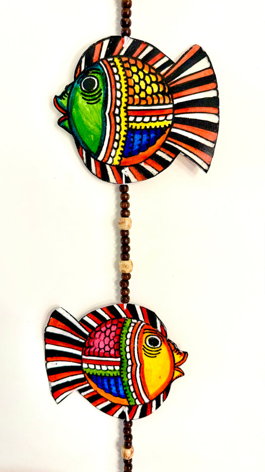 Tholu Bommalu - Fish - String Wall Hangings - Set of 2