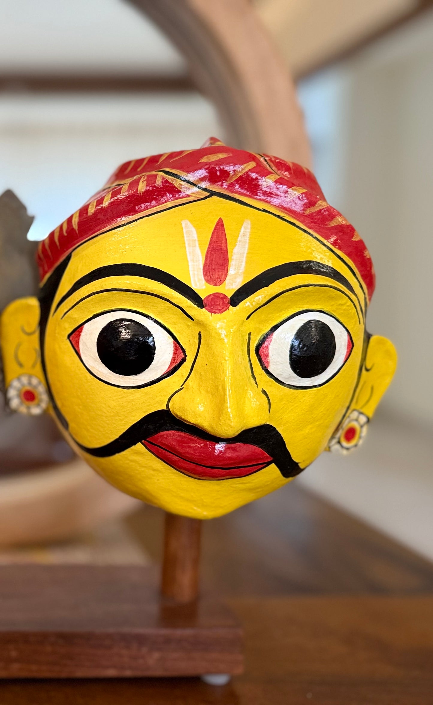 Pair of Cherial Masks - Orange