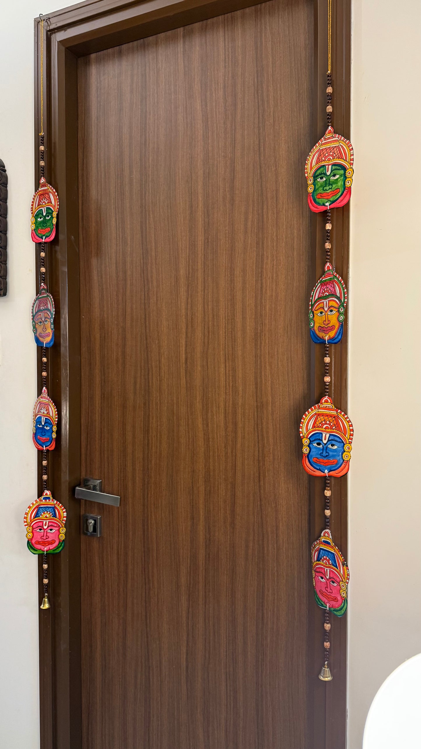 Tholu Bommalu - Kathakali - String Wall Hangings - Set of 2