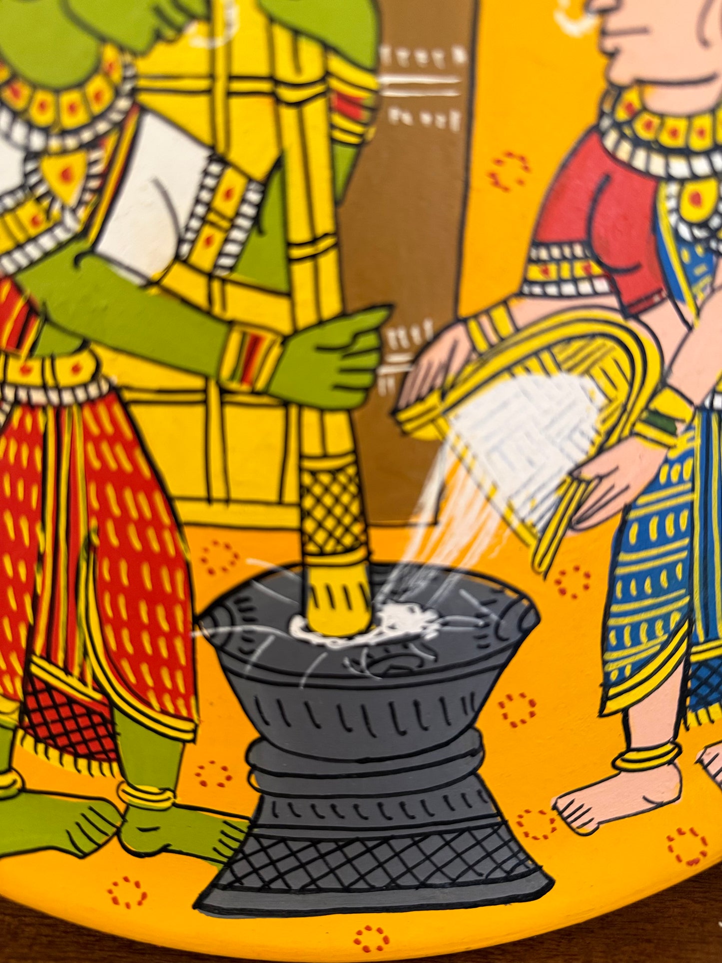 Cherial Wall Plate - Orange