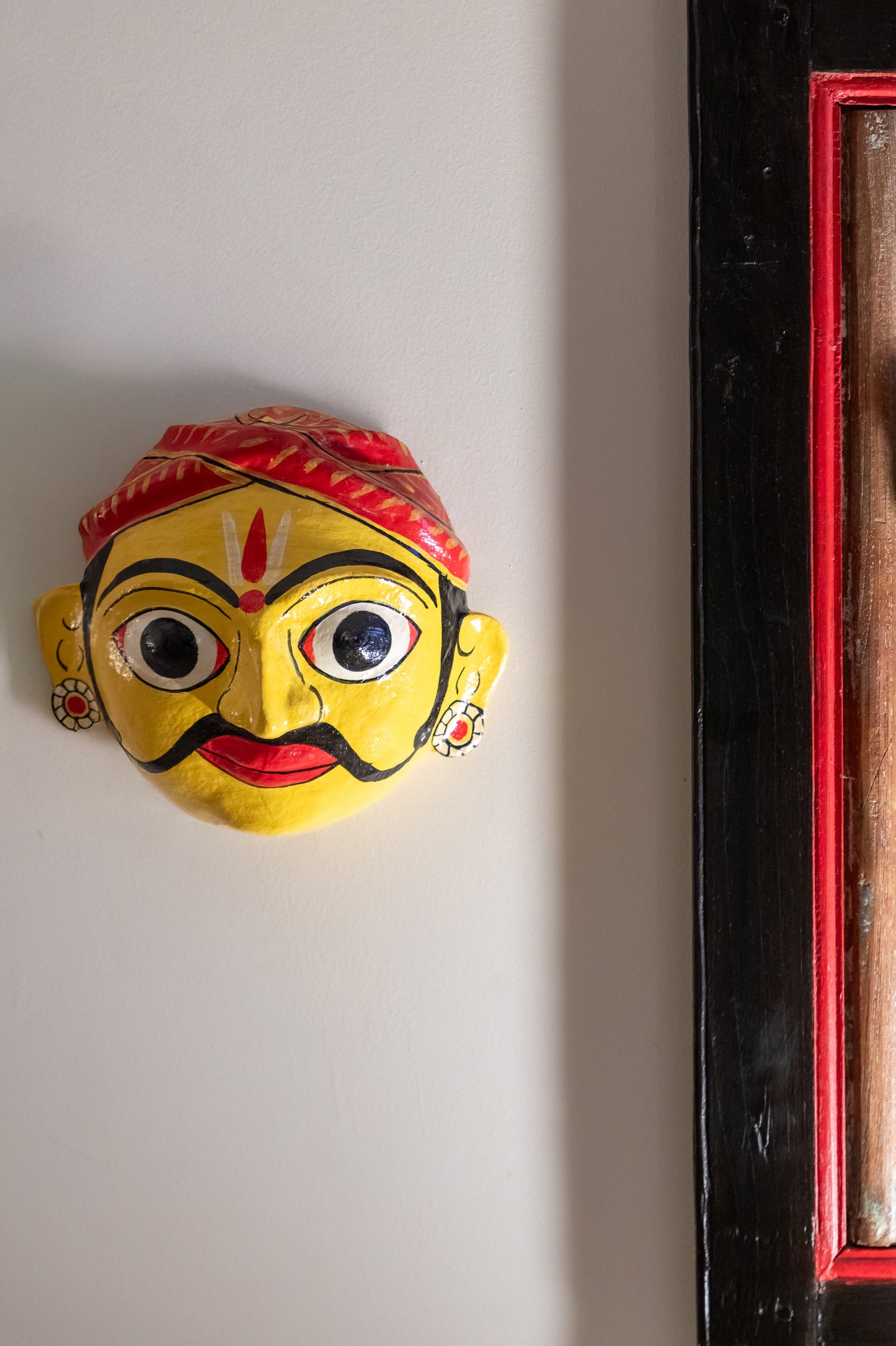 Pair of Cherial Masks - Orange