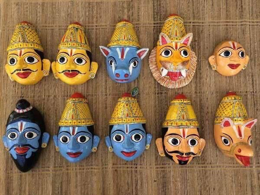 Cherial Masks – Dasavatara Edition - Made to Order